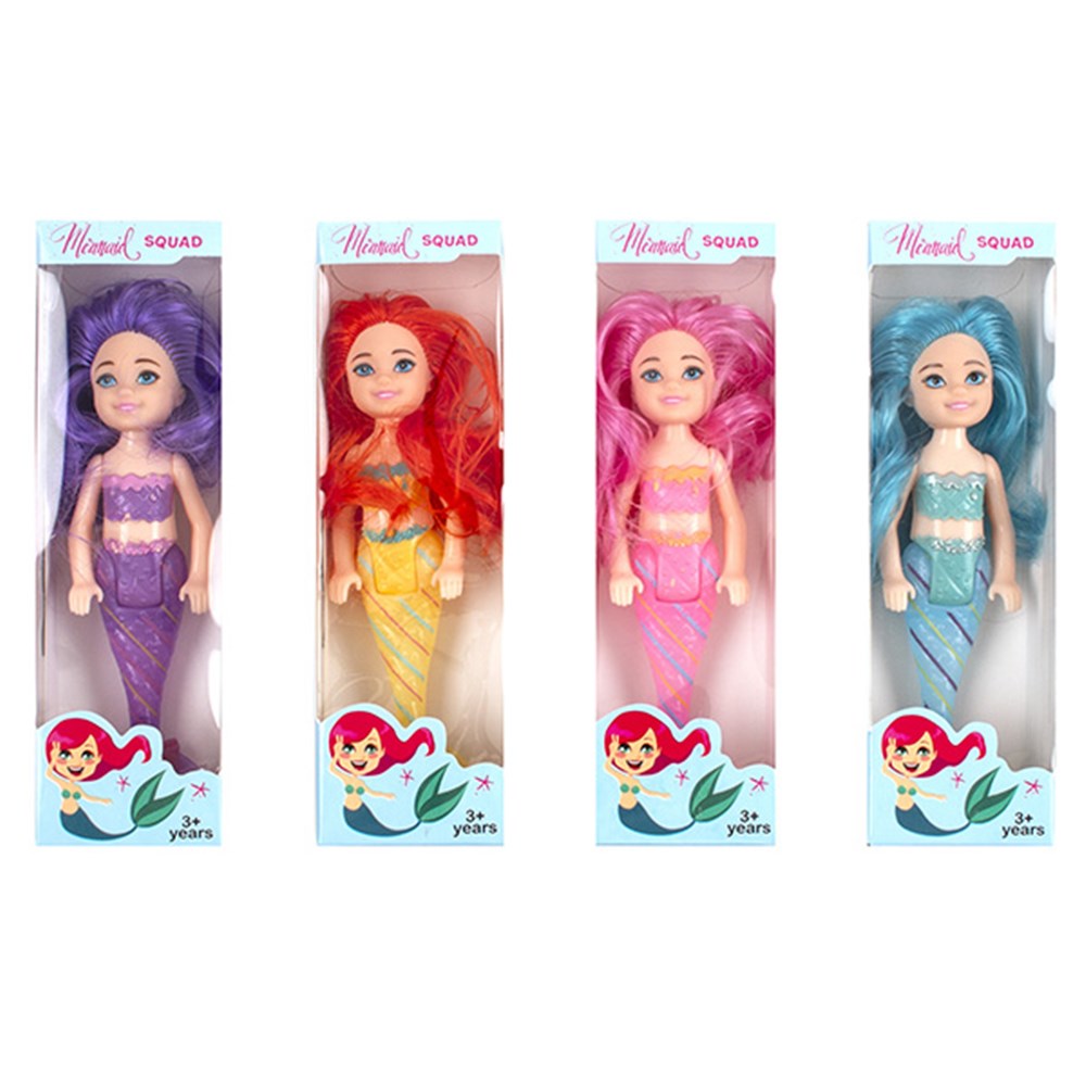 Mermaid Dolls 4 Colours Childrens Toy Figurine