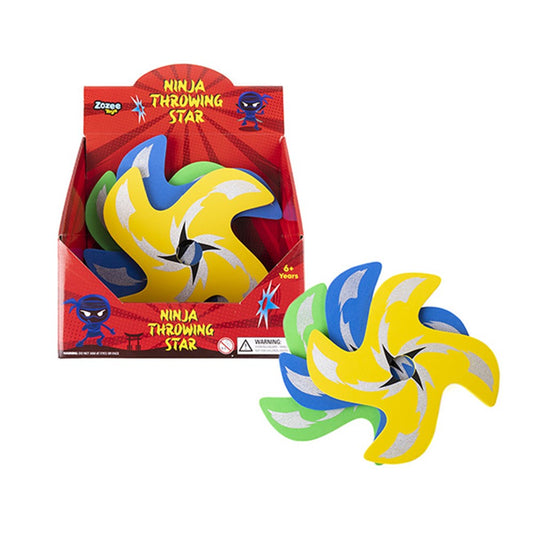 Sporting Ninja Throwing Star – 3 Colours | Fun & Active Outdoor Toy