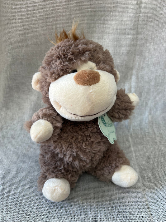 Cheeky Brown Monkey Plush – Soft & Playful Stuffed Toy for Toddlers