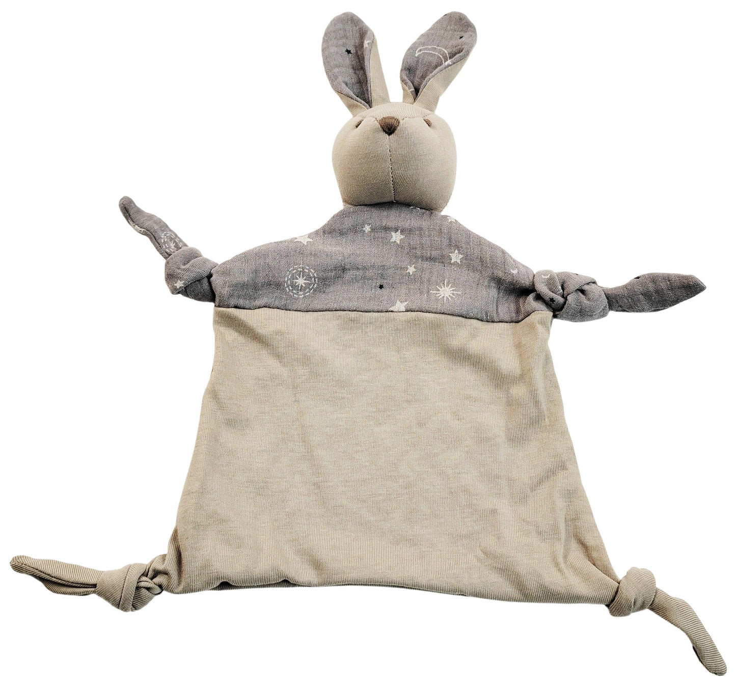 Cute Baby Bunny Grey Muslin Comforter Baby Accessories